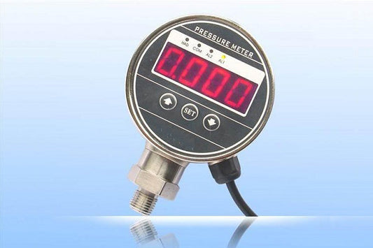 Digital Vacuum/Pressure Gauge, M14 x 1.5 from - Optional 30/60MPa - EQ-DHPG