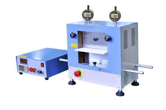 8" Width PTFE Rolling Press w/ Digital Pressure Display for Lithium Lamination - MSK-HRP-8-PTFE