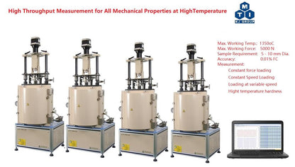 Compact High Temperature Strength Tester by Small Punch (1350°C Max.) - OTF-1500X-S-ST