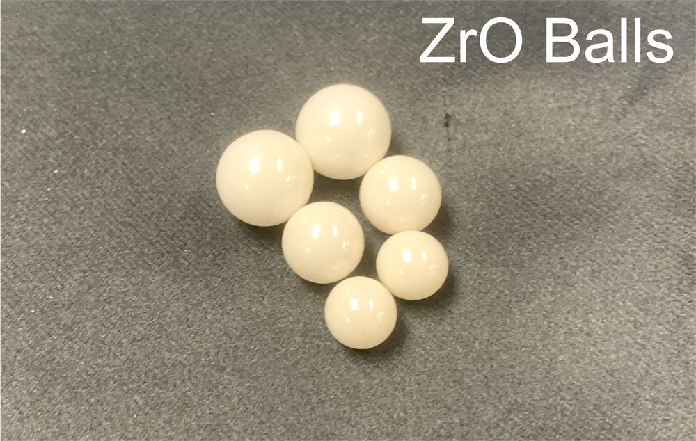 YSZ / Zirconia Milling Ball Combo: 24 pcs with Various Size (10 pcs of 8 mm, 10 pcs of 10 mm, and 4 pcs of 11.5 mm) - EQ-ZMball