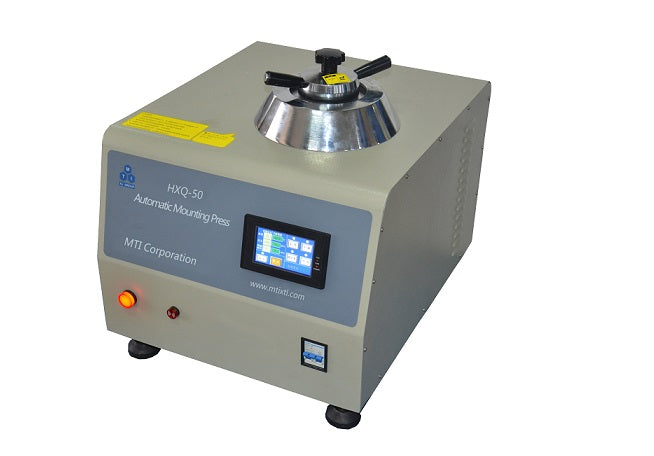 Automatic Mounting Press upto 200C and 2.3 T for SEM & Metallographic Samples - EQ-HXQ-50