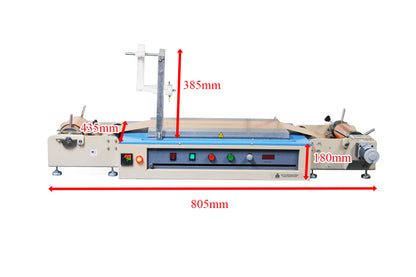 2 in 1 Sheet and Roll to Roll Ultrasonic Spray Pyrolysis Coating System - MSKH200SR