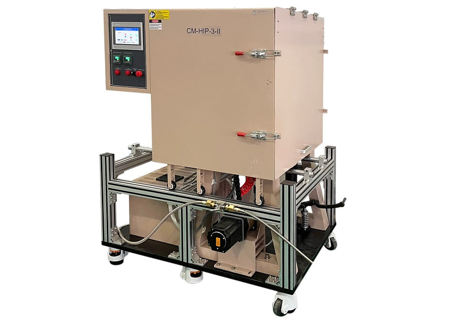 Swingable Dual Heating-zone High Pressure Furnace -10 MPa @ 1200°C for GaN Crystal Growth - CM-HIP-2-II