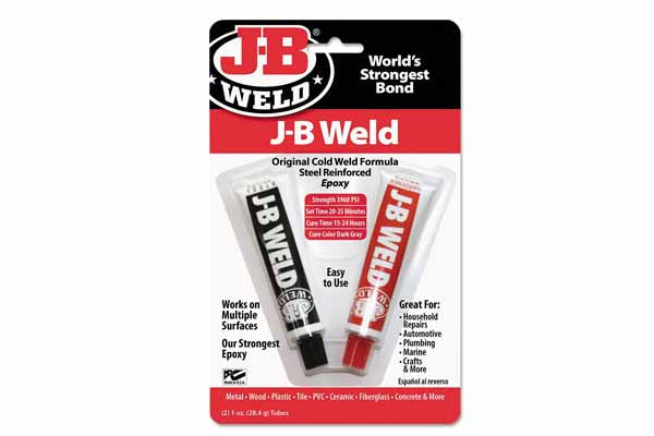 J-B Cold Weld Steel Reinforced threads prevents leakage for MTI Flange - MTI-SEAL-WELD