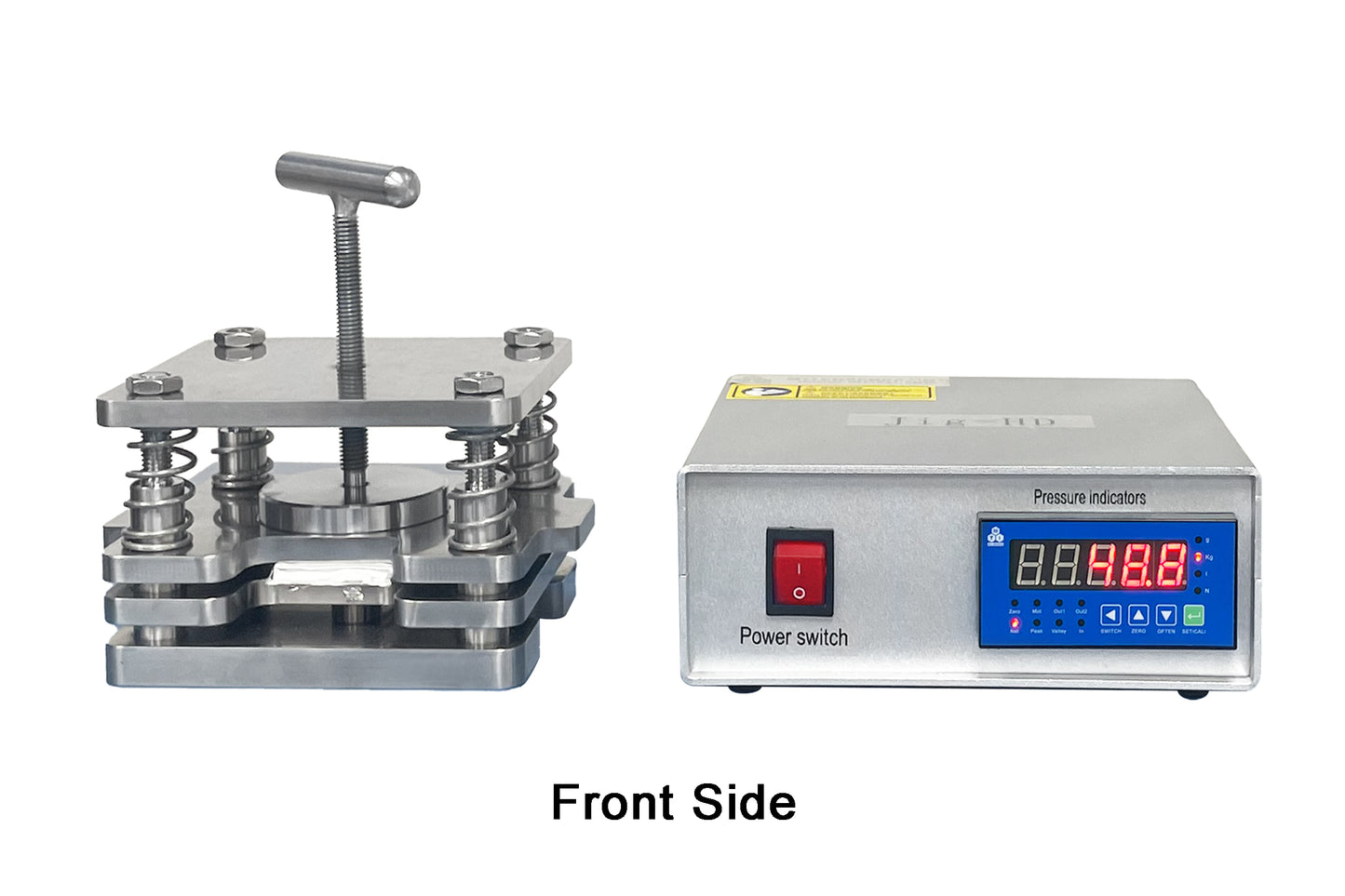 Hybrid Jig Fixture for Constant Gap & Pressure w/ Digital Load Cell and Display - Jig-HD