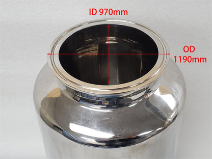 Stainless Steel Tank (5 L) for 3D Movement Dry Powder Mixer SYH-5