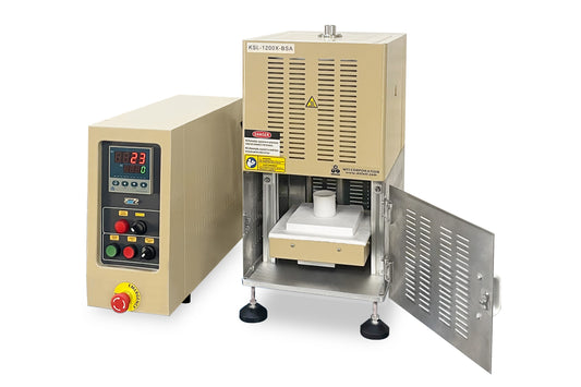 1200 Compact Automatic Bottom Loading Furnace ( L6 x W6 x H7 ") with Computer Control - KSL-1200X-BSA