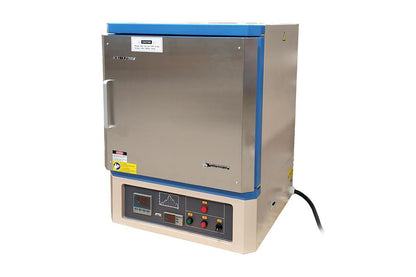 5-Side Heating Muffle Furnace (16x16x16", 64L, 1200C max.) w/ Dual Temp. Controllers - KSL-1200X-L5-UL