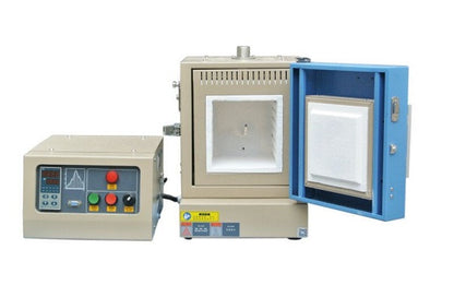 1200C Small Box Furnace (6"x6"x7", 4.2 liter) with Separated Programmable Controller - KSL-1200X-J-F