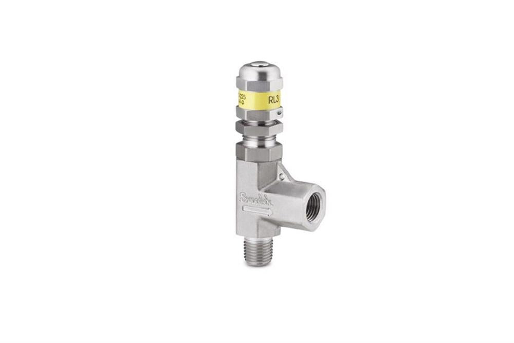 SS Low Pressure Proportional Relief Valve(10-225 psig), 1/4 in. MNPT x 1/4 in. FNPT - HPRV225