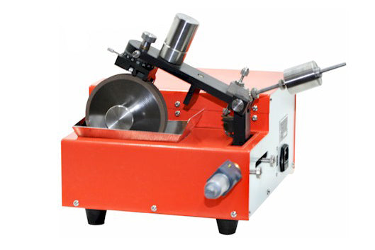 Low Speed Diamond Saw with Dual 4" Cutting Blades for Cylindrical Battery Failure Analysis - SYJ-150-BC