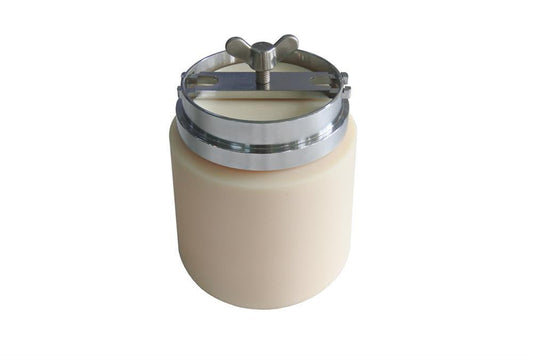 2L Air-tight Jar for MTI Lab Roller Made of Corundum, Polyurethane or Nylon - MJ14