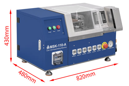 Automatic Single Channel Assembling Machine for All Types of Coin Cells - MSK-110-A