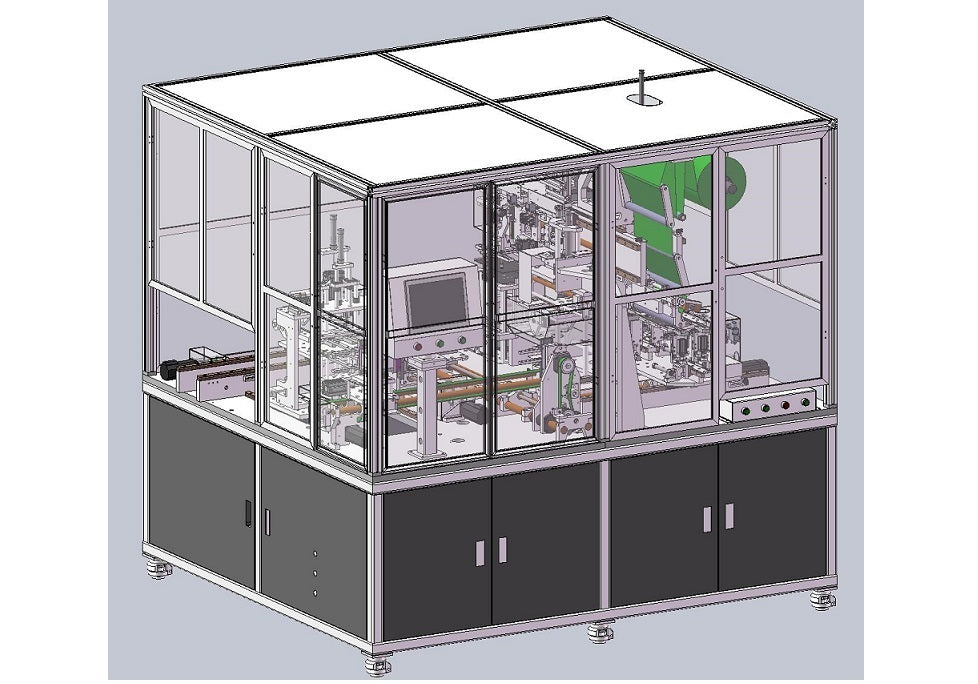 Large Automatic Stacking Machine for Pouch Cell Electrode up to 400x170 mm - MSK-111A-ALT