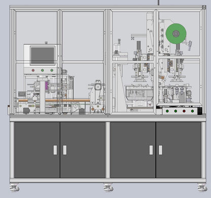 Large Automatic Stacking Machine for Pouch Cell Electrode up to 400x170 mm - MSK-111A-ALT