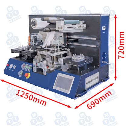 Large Automatic Pouch Cell Stacking Machine with Hybrid Stacking Modes (Max.200 mm L x 150 mm W), Glovebox Compatible - MSK-111A-PEM