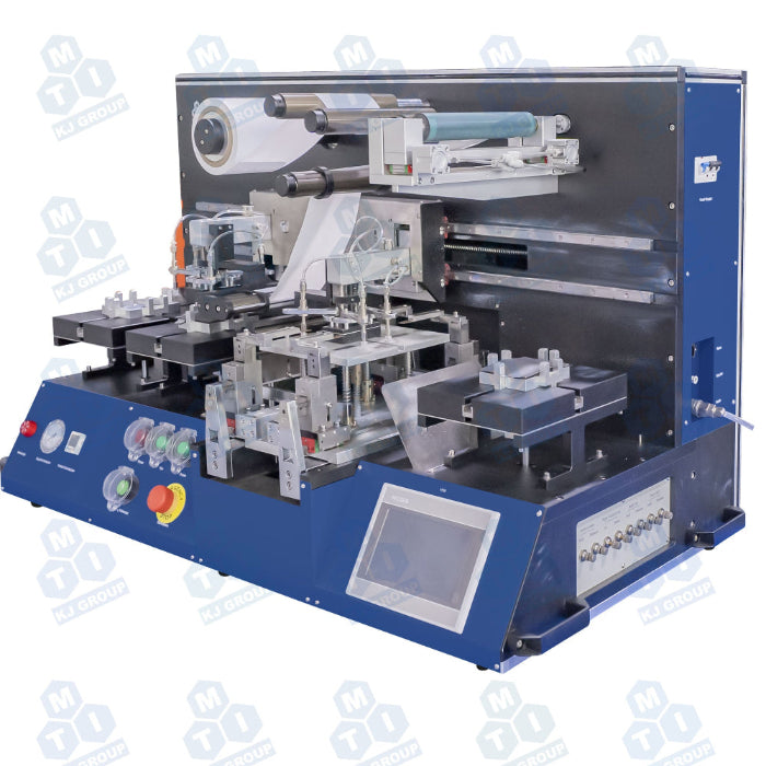 Large Automatic Pouch Cell Stacking Machine with Hybrid Stacking Modes (Max.200 mm L x 150 mm W), Glovebox Compatible - MSK-111A-PEM