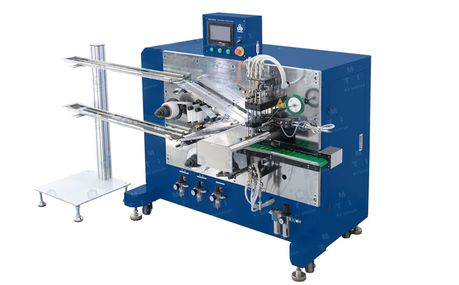 Semi-auto Winding machine with Auto-Taping Function for Cylindrical Ce ...