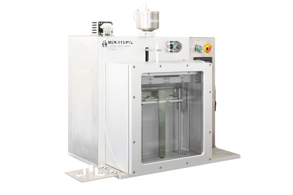 Compact Vacuum Electrolyte Injection System for Large Pouch Cell Compact Vacuum Electrolyte Injection System for Large Pouch Cell