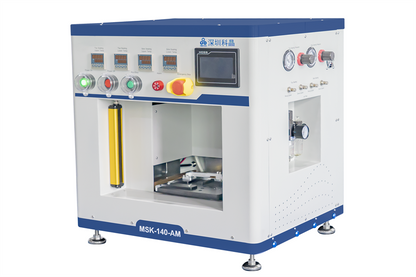 Heating Sealer for Continuous Top/Side Sealing of Pouch Cells (Max. 190×190×12 mm) - MSK-140-AM