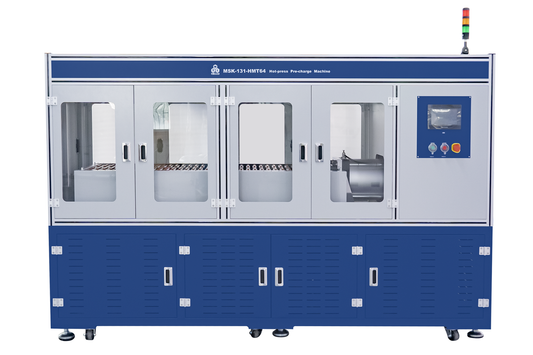 Horizontal 64-Channel Hot Press Machine (Max. 170*120 mm, Dual-Side Tabs) for Pouch Cell SEI Formation - MSK-131-HMT64