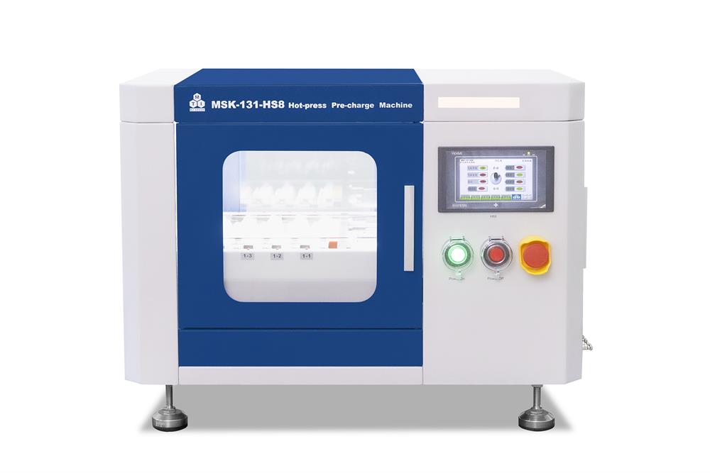 Compact 8-channel Hot Press Machine for Pouch Cell SEI Formation - MSK-131-HS8