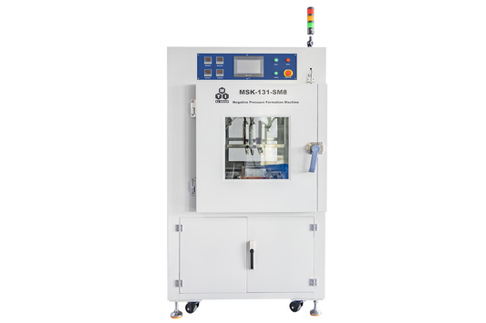 8-Channel Vacuum SEI Formation Machine for Prismatic Cells - MSK-131-SM8