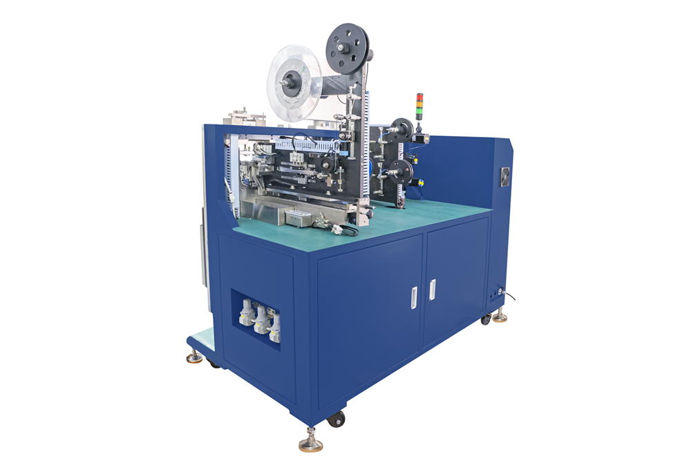 Automatic Roll-to-Stripe Slitting Machine with Integrated Functions of Electrode Cutting, Tab Welding, and Taping-MSK-521