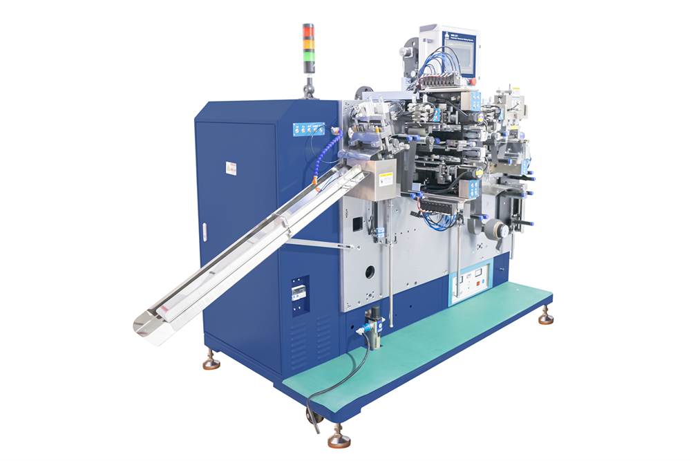 Automatic Roll-to-Stripe Slitting Machine with Integrated Functions of Electrode Cutting, Tab Welding, and Taping-MSK-521