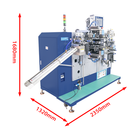 Automatic Roll-to-Stripe Slitting Machine with Integrated Functions of Electrode Cutting, Tab Welding, and Taping-MSK-521