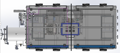 Compact Roll to Roll Coater w/ 160mm Max. Width & 6 Optional Coating Heads (Combination)-MSKAFAEI200