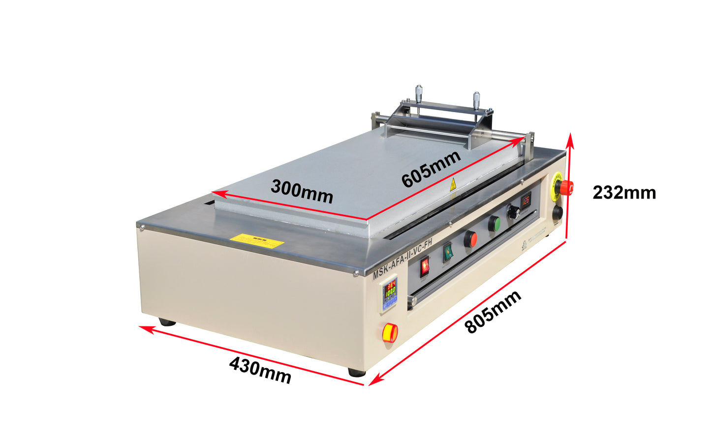 Hybrid Film Coater w/ Both Slot Die (W200mm) & Doctor Blade (W250 mm) - MSK-AFA-II-HDS250