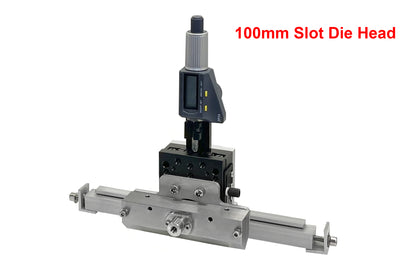 50 or 100 mm Width Slot Die Fixture for MTI MSK-AFA-III Coater - SDH-FSC