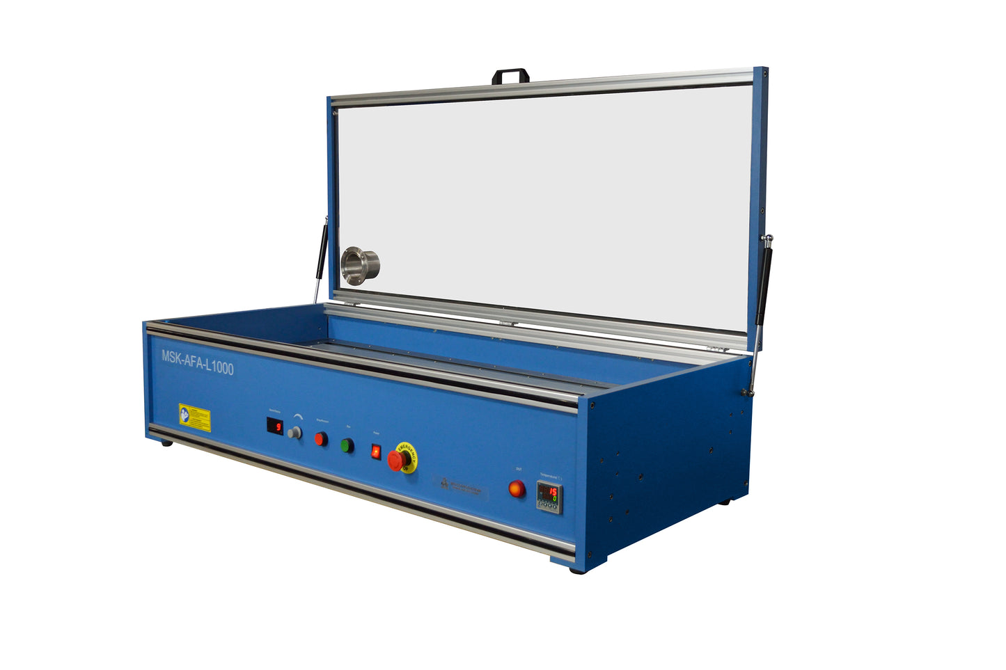 350 mm Width Tape Casting Sheet Coater (14Wx40L) w/ 120°C Vac. Bed & Doctor Blade-MSK-AFA-L1000