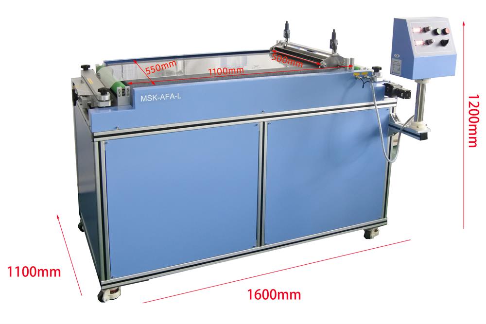 Tape Casting Machine with 22"W x 44"L Marble Bed with 500mm Film Applicator- MSK-AFA-L