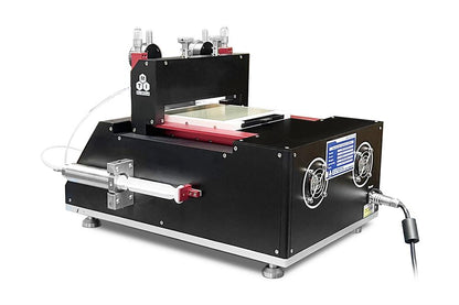 Precision Slot Die Sheet Coater w/ Heating Vacuum Chuck & Syringe Pump (4" Width & 120°C Max.) - MSK-AFA-PD100