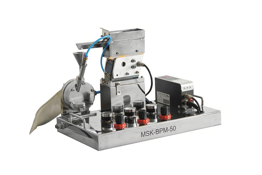 Compact Jet Mill, Speed 50 - 500 g/hr - MSK- BPM-50