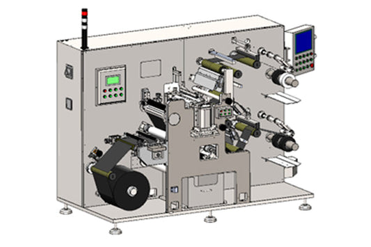 Roll to Roll Continuous Slitting Machine (Max.400mm Width) for Multiple Electrode Strips - MSK-CSC-B450