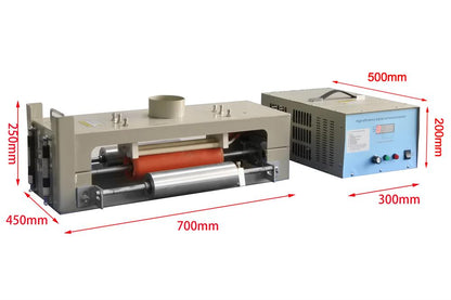 Corona (Air Plasma) Surface Treatment System ( 20 or 30 cm width) for Substrate Cleaning by Roll to Roll - MSK-EC-200