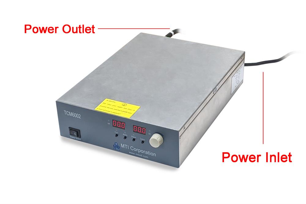 60kV max. High Voltage Power Supply for DIY Electrospinning - MSK-ESPS-60KV