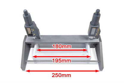 Digital Micrometer Adjustable Film Applicator - 250mm with PTFE Slurry Slot (180mm Coating Width) - SEKTQ250D-SR