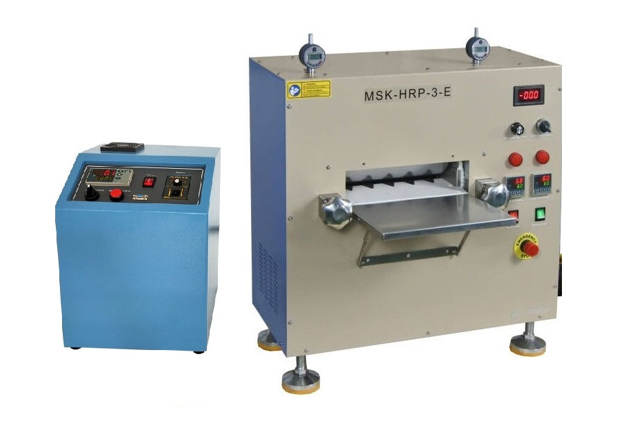 10 T Max. Pressure adjustable Cold Rolling Press (10"W x 8"D ) with Optional Hydraulic Pump - MSK-HRP-3-C