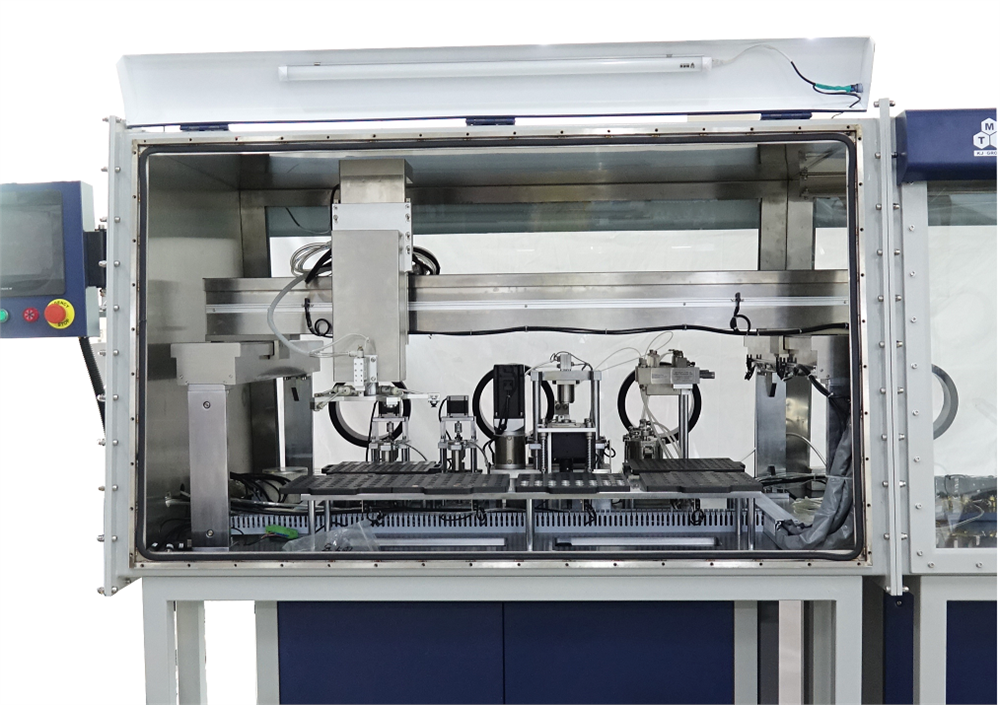 High Throughput Coin Cell Assembling System Up to 64 Cells Per Hour For Battery Research - MSK-HTBA