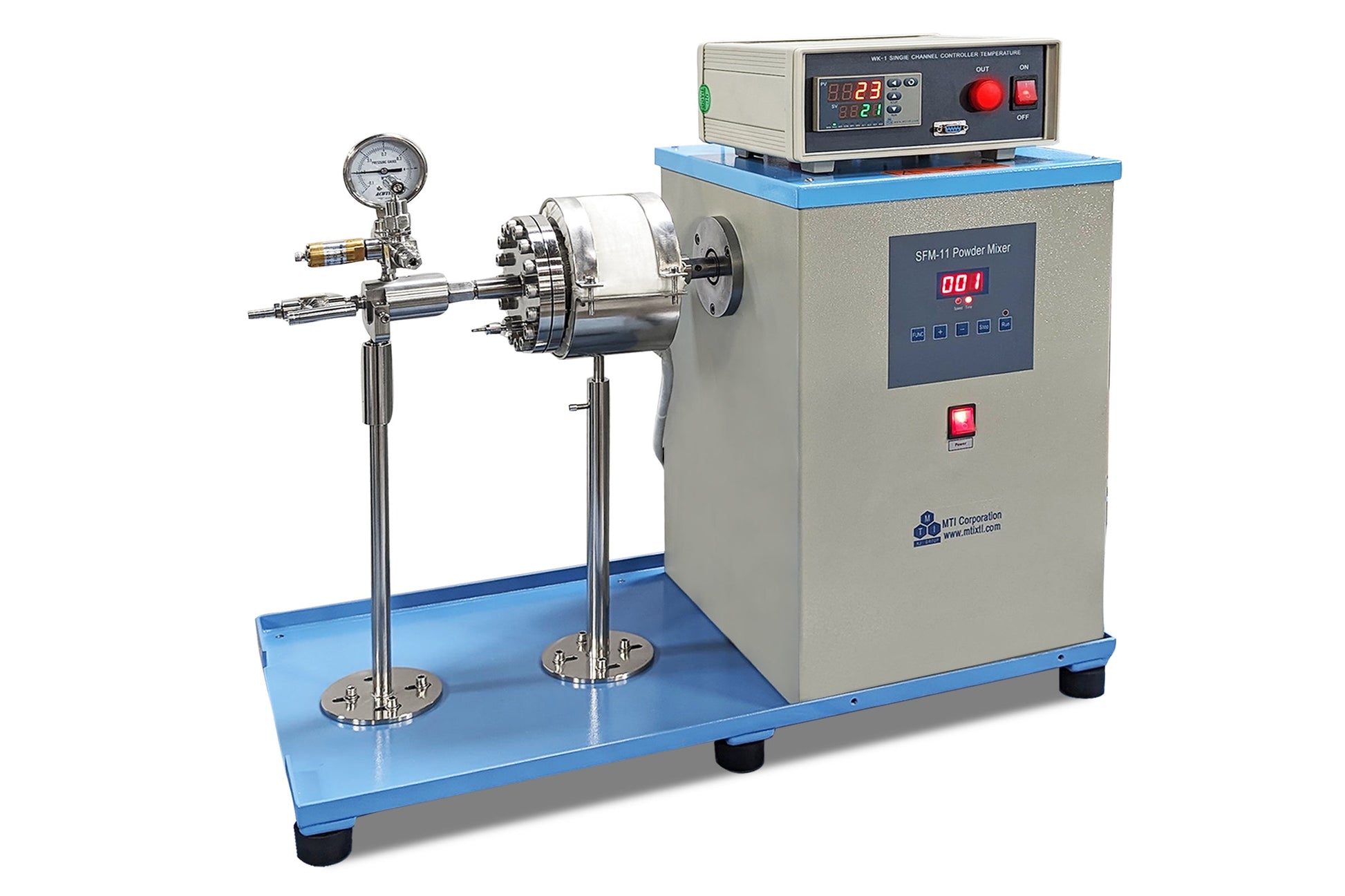 500°C & 3 Bar Max. Rotary Ball Milling (500ml) with Gas Flow Function - MSK-SFM-11-H500