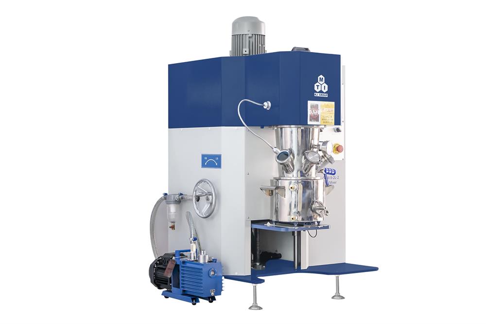 2 Liter Four-Shaft (Two Dispersing, Two Stirring) Planetary Vacuum Mixer with Vacuum Pump & Water Chiller-MSK-SFM-9-2L