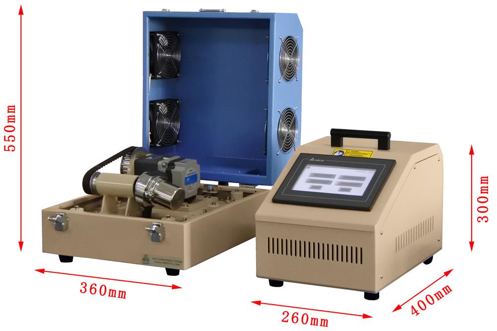 Programmable 1500 RPM Ultra Hi-Energy Ball Mill (Argon compatible) - MSK-SFM-3-F