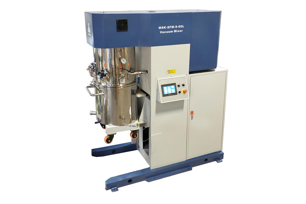 60L or 200L Planetary Vacuum Mixer with Vacuum Pump and Water Chiller - MSK-SFM-60L