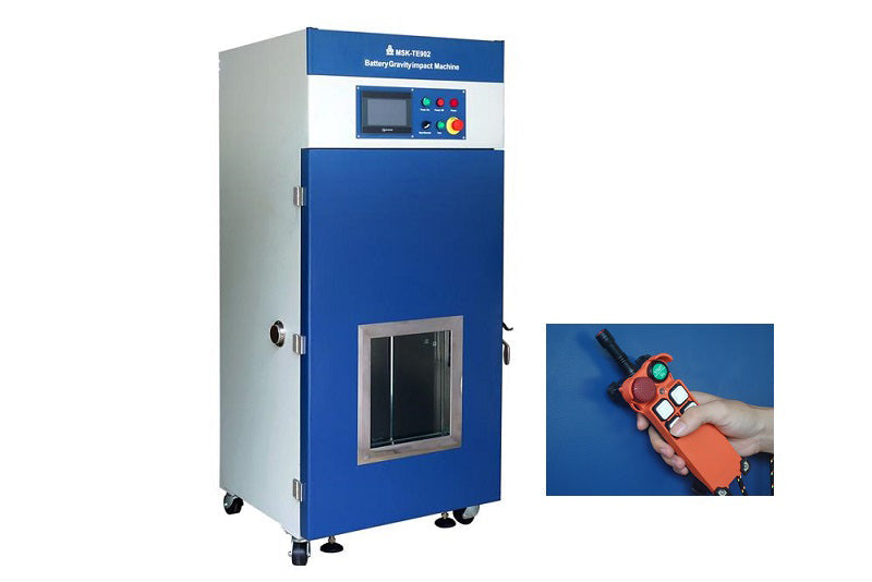 Gravity Impact Tester with Remote Control & Free Fall Option for Battery Testing (UN 38.3.4.6 & IEC 62133)-MSK-TE902-UL