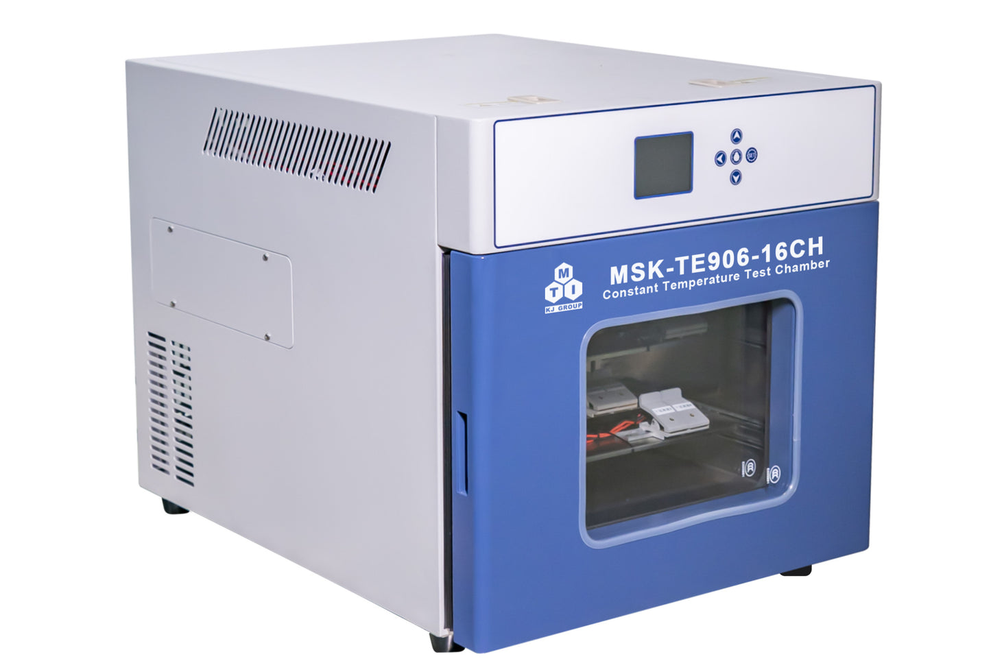 16 Channel Battery Analyzer (2μA-100mA, up to 5V) Integrated with Temp. Control Chamber (15-60°C) w/ Laptop Software