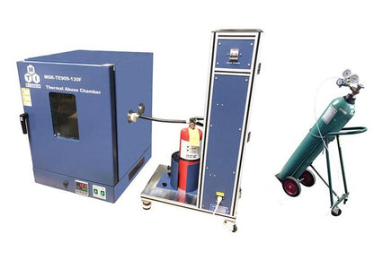 131 L 200oC Max Thermal Abuse Test Chamber w/ Optional Automatic Extinguisher Fixture - MSK-TE909